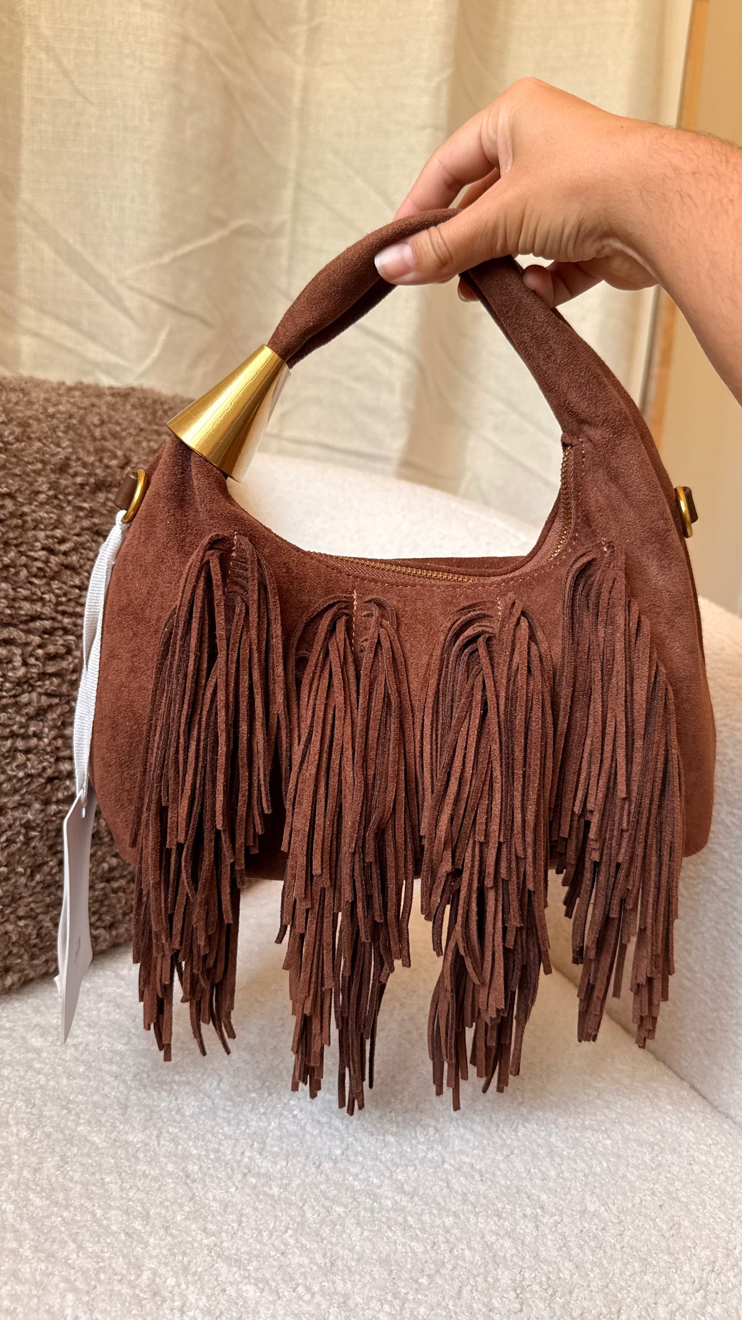 Sac Lana marron