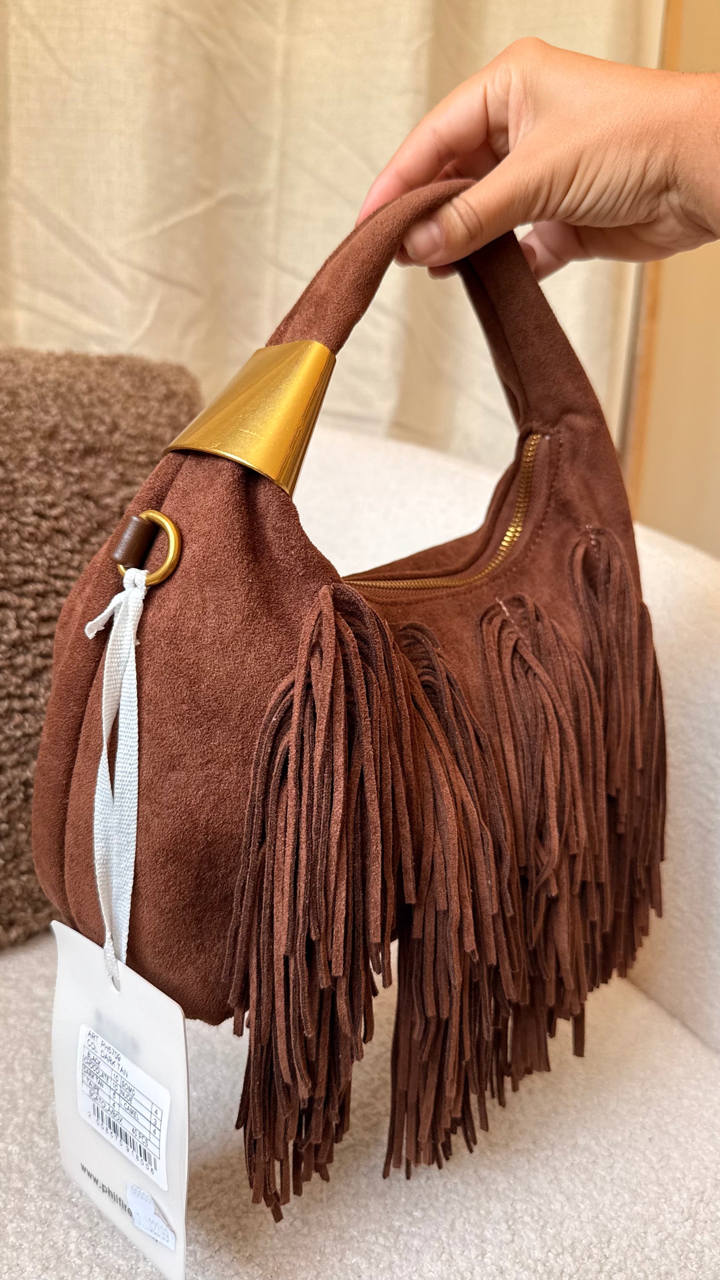 Sac Lana marron