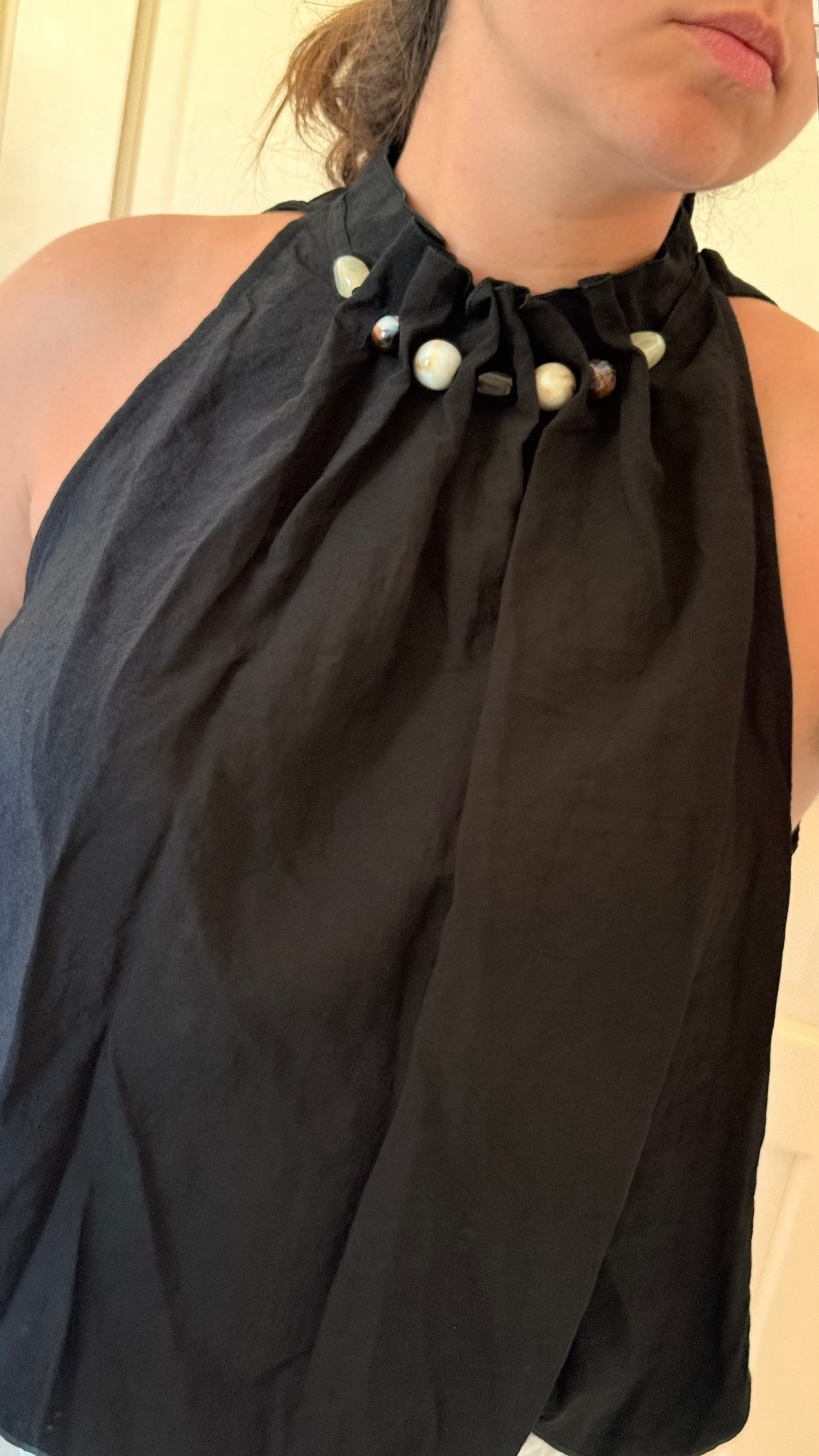 Top Perla noir