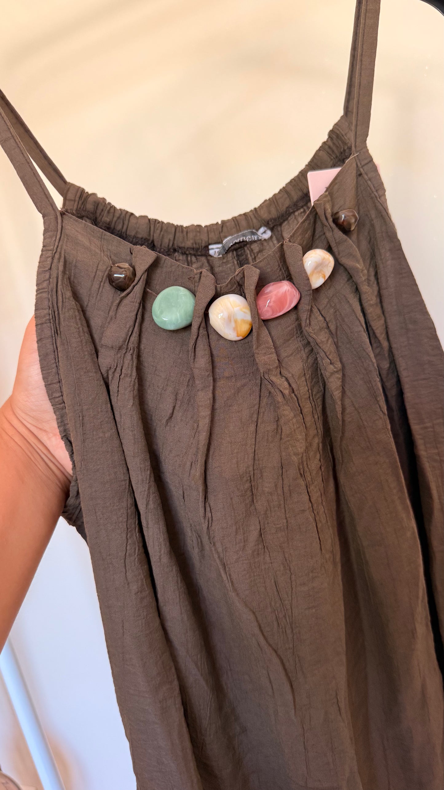Top perles multicolores