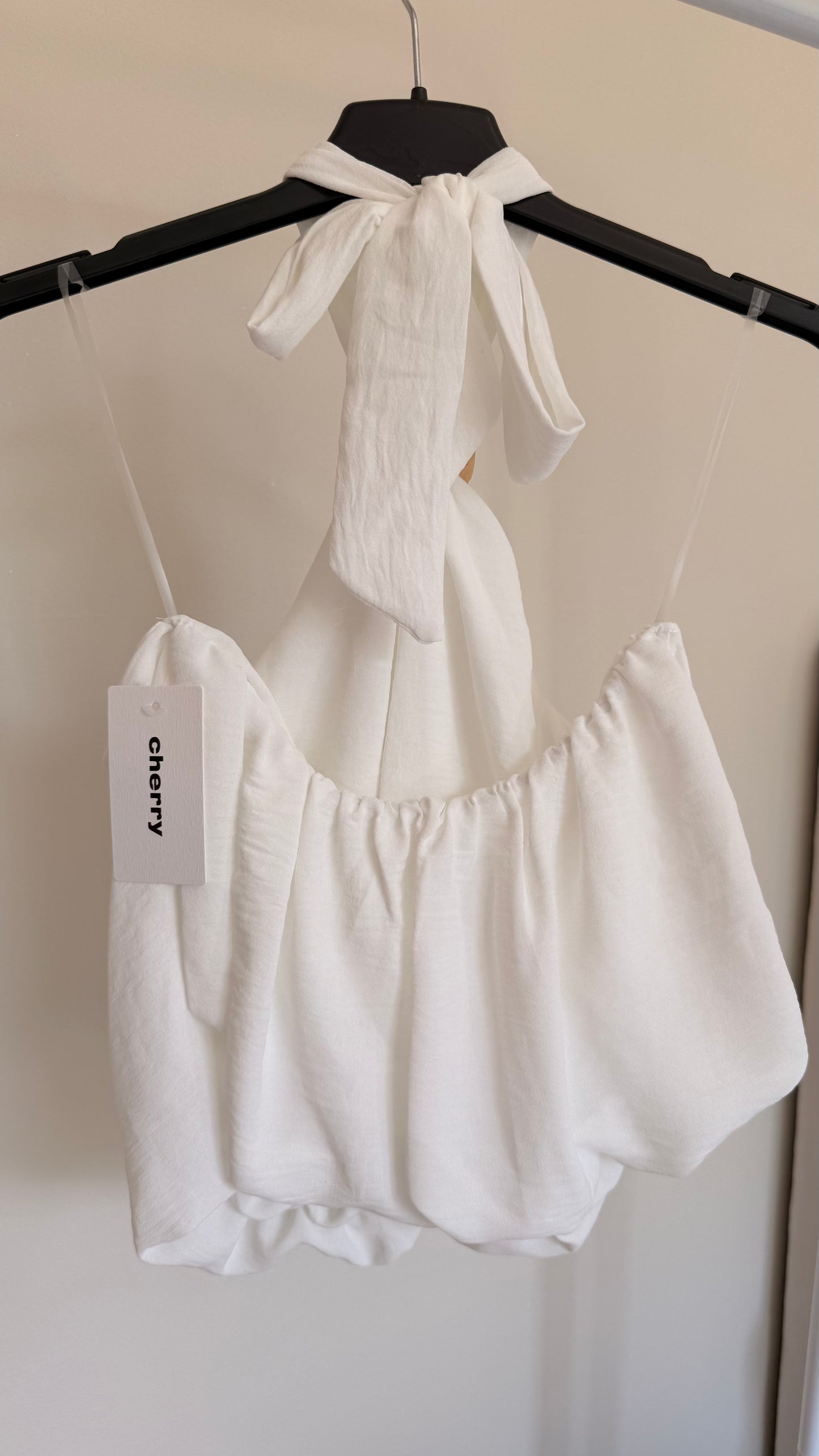 Top agathe blanc