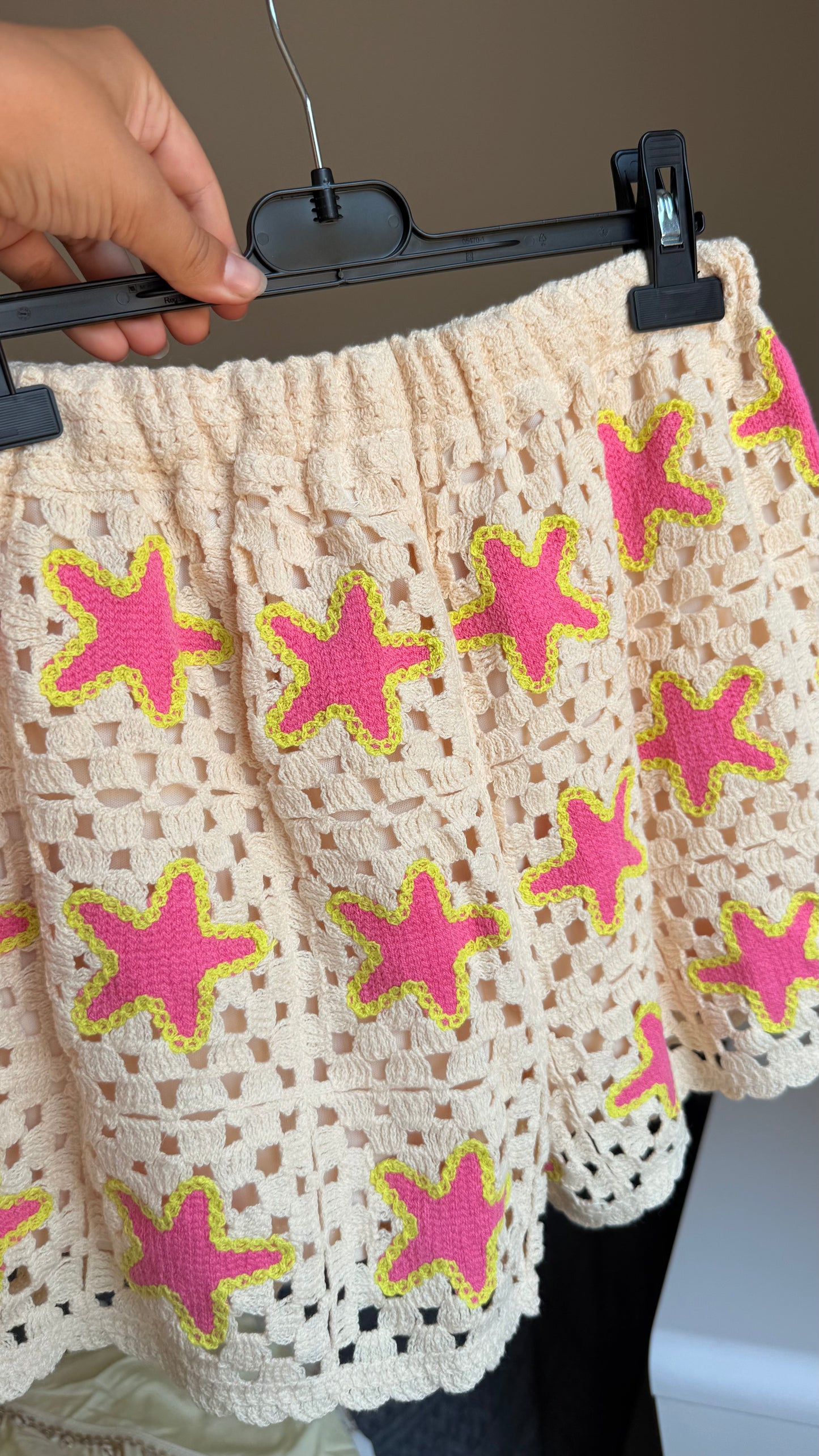 Short star crochet