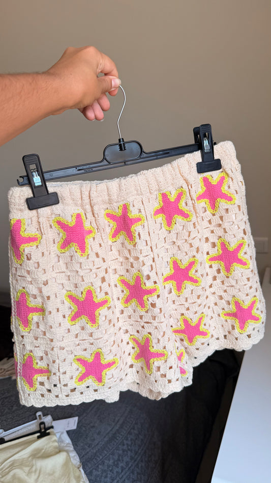 Short star crochet