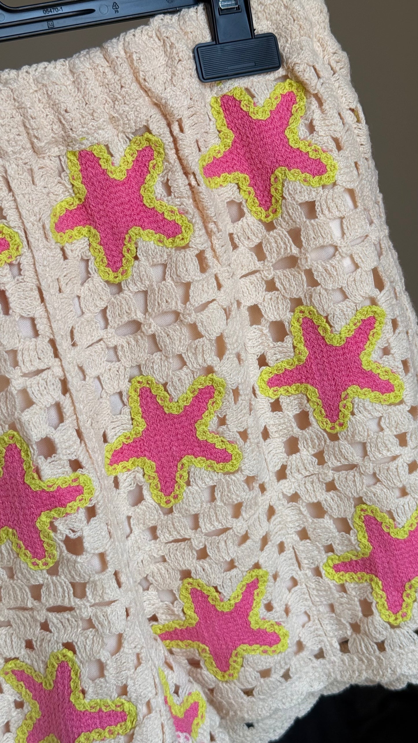 Short star crochet