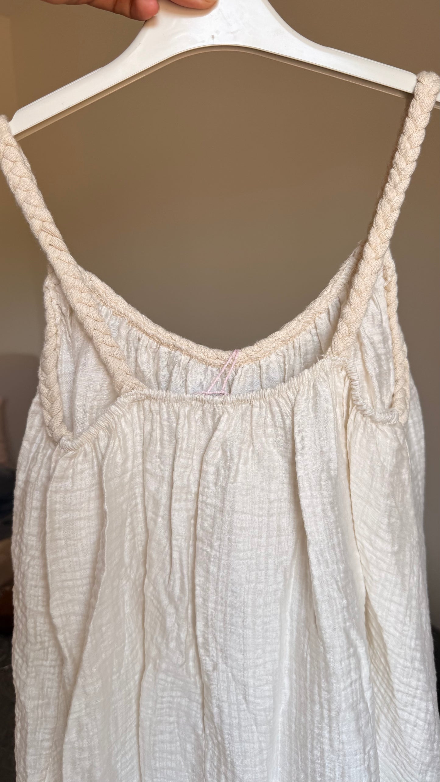 Top Léonie blanc