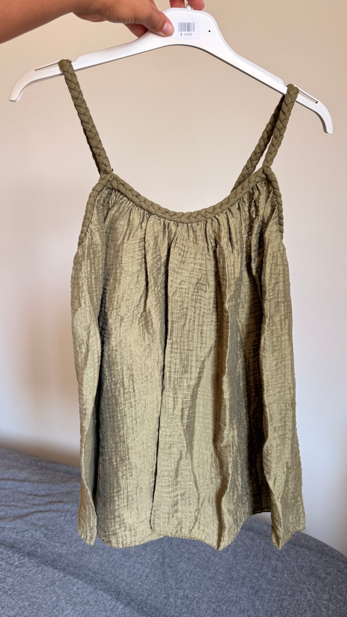Top Léonie kaki