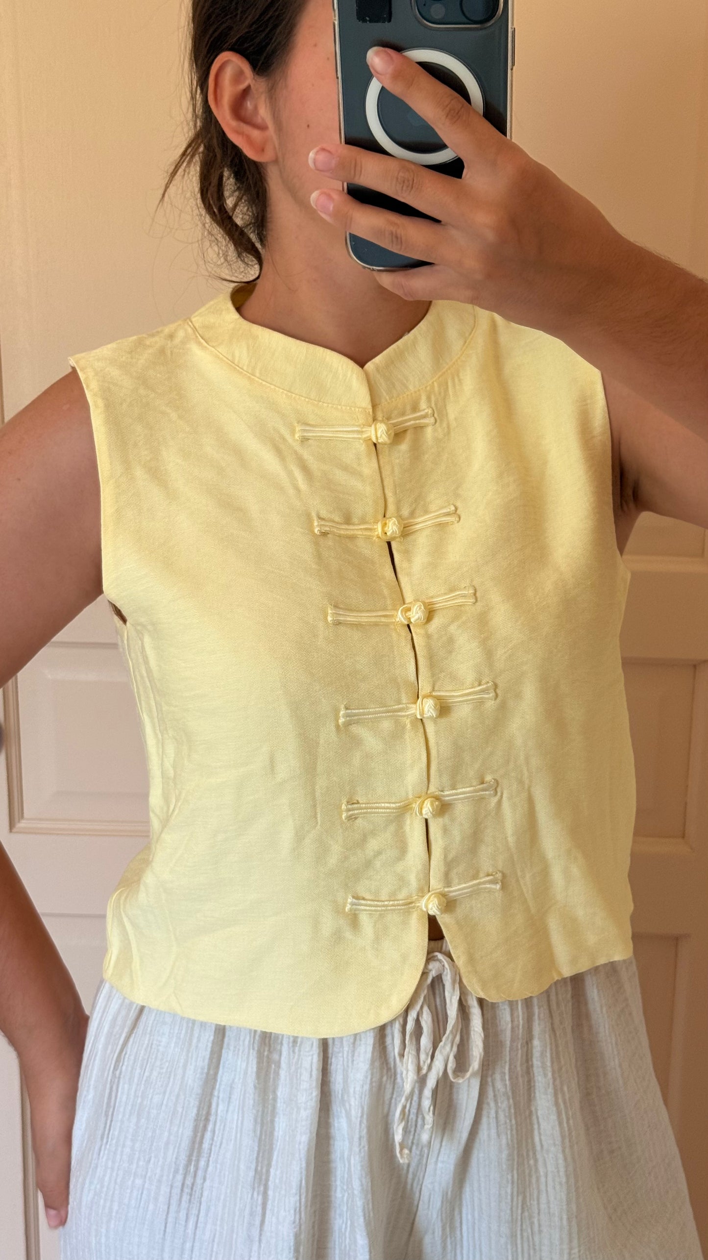 Top Napoléon jaune