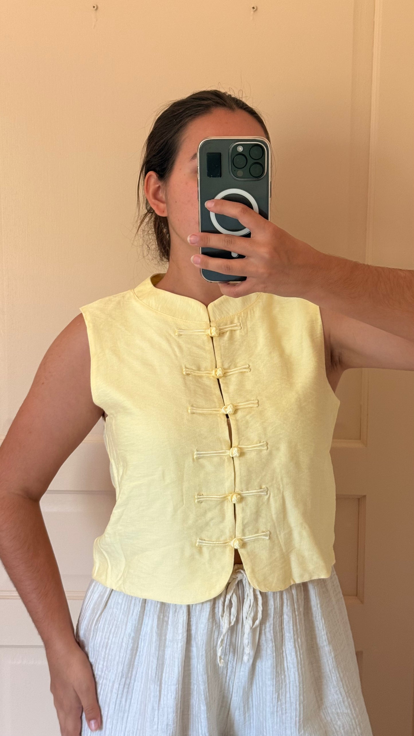 Top Napoléon jaune