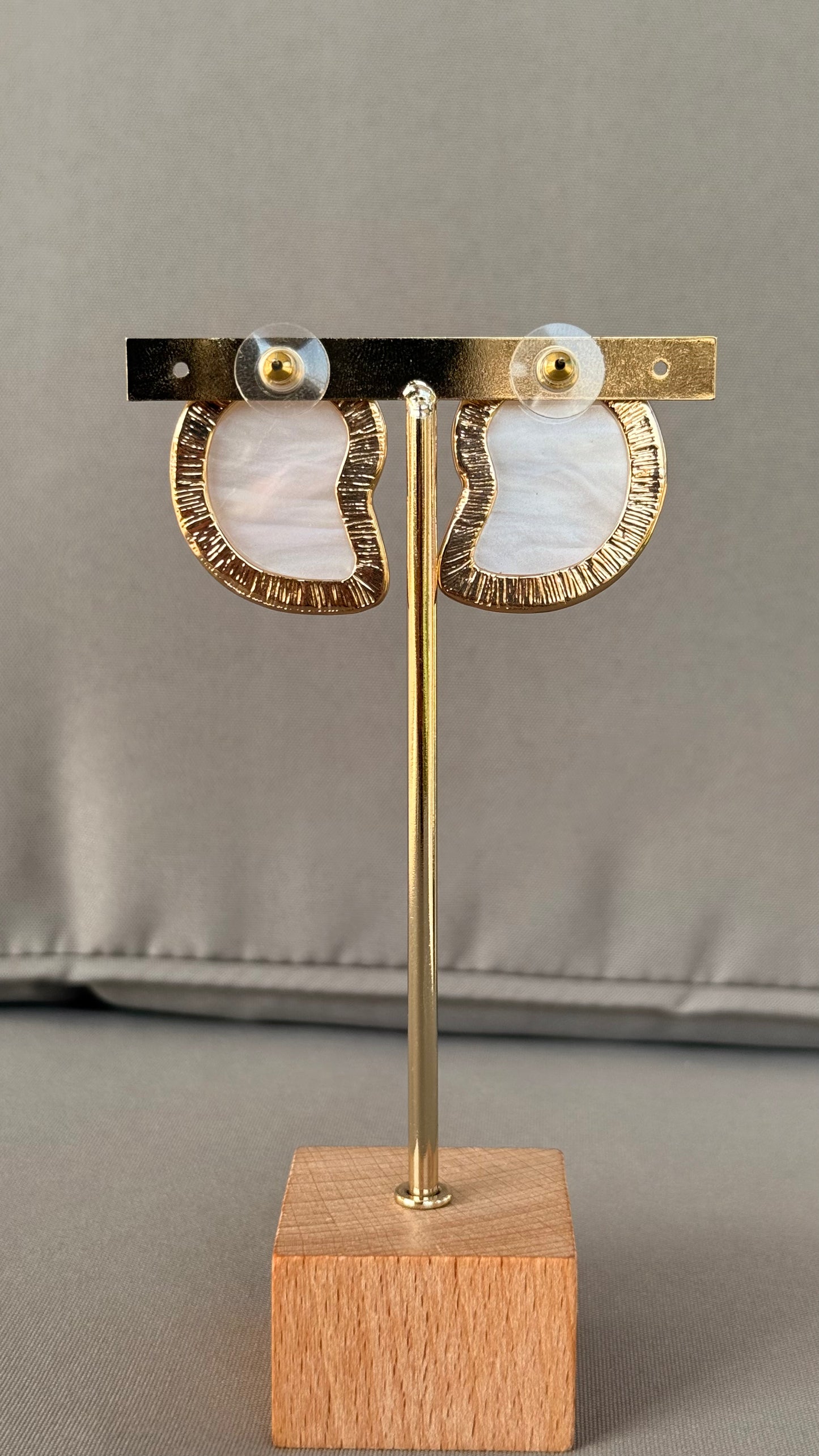 Boucles d’oreilles coquillage