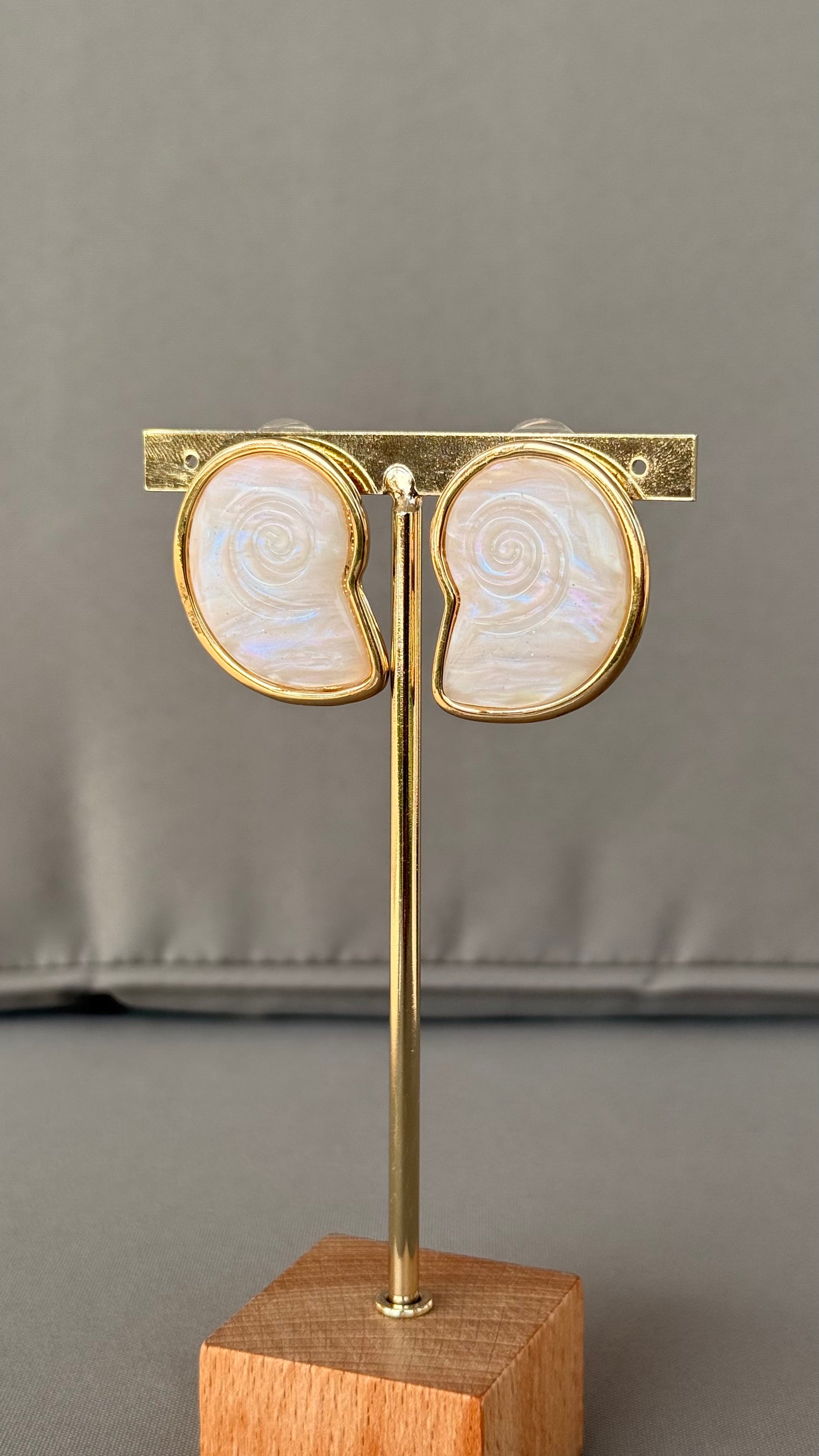 Boucles d’oreilles coquillage