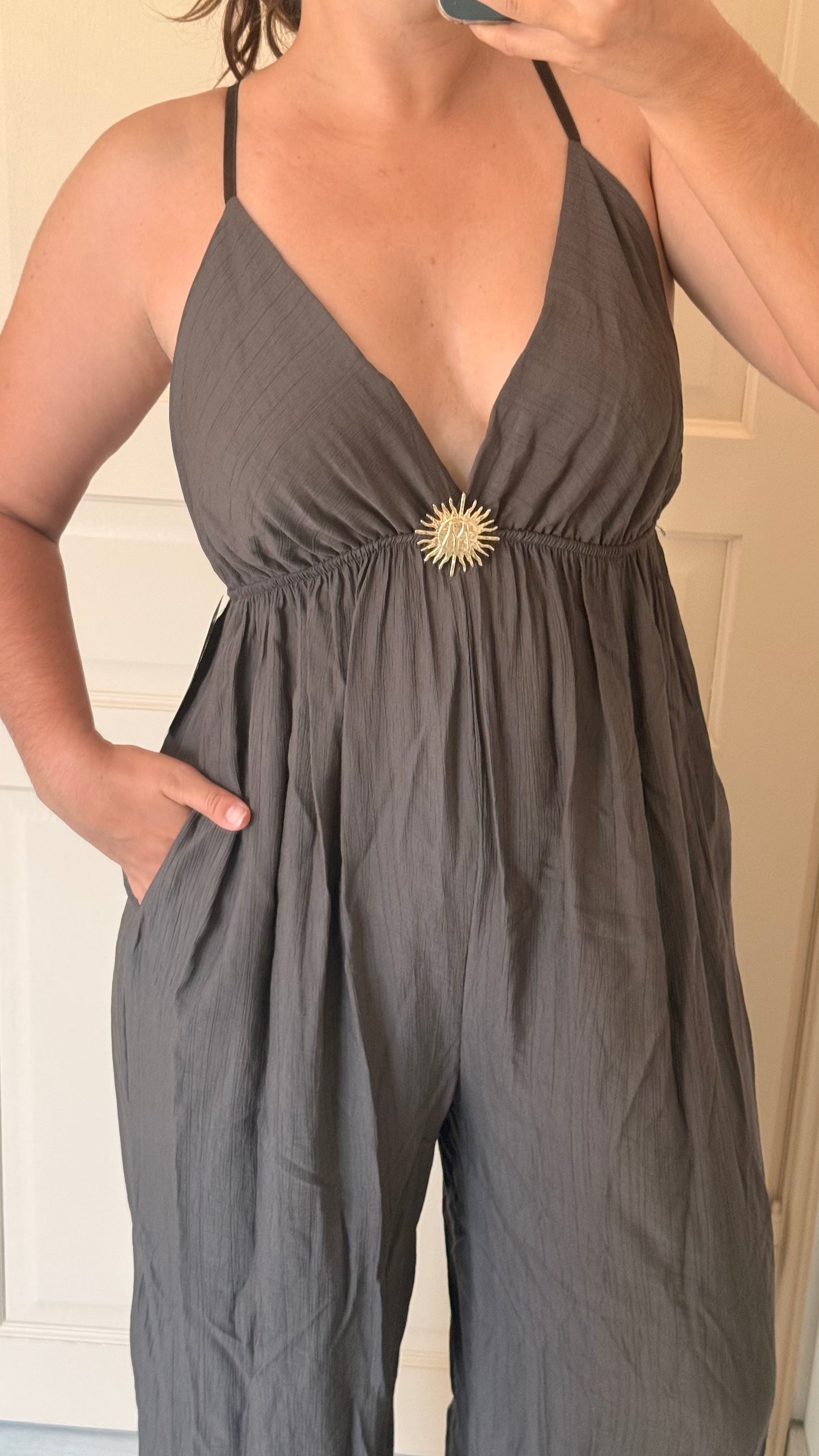 Combinaison soleil taupe